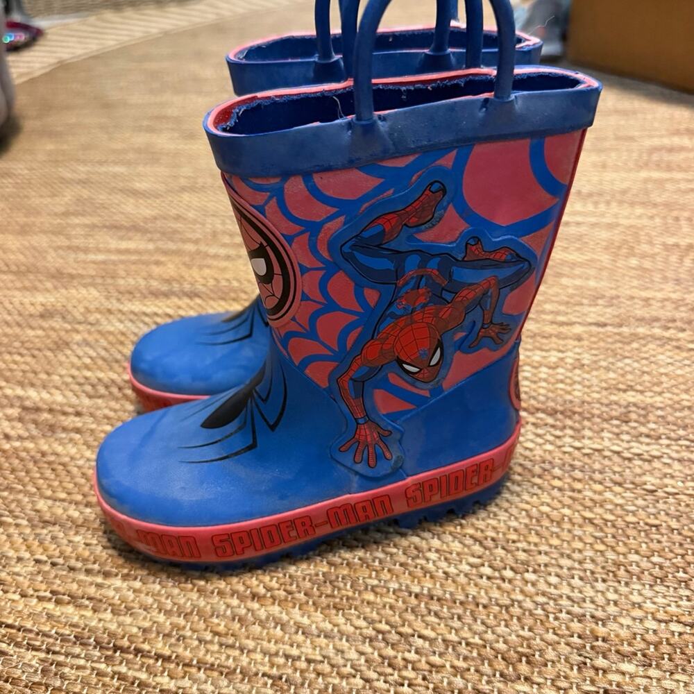 Marvel Spider-Man Rain Boot Size 9-10
